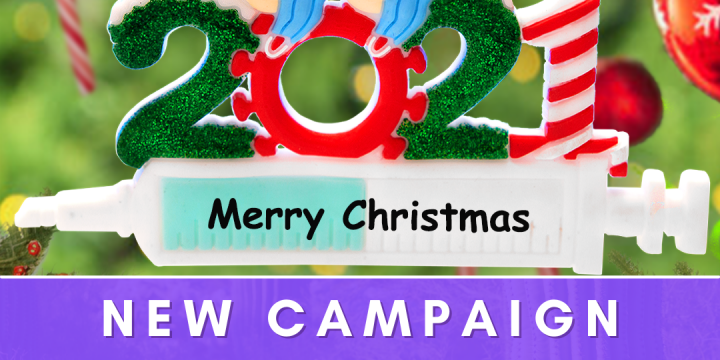 New Campaign: 2021 DIY Personalized Christmas Ornament