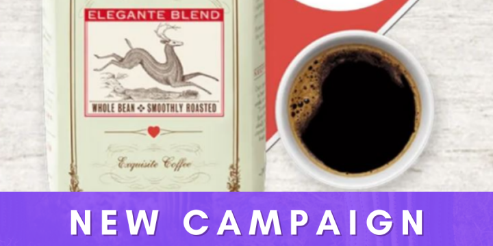 New Campaign: Amora Coffee $4.95 First Bag